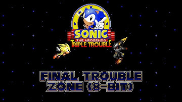 Sonic Triple Trouble - Final Trouble 8-Bit ✪ Walkthrough (1080p/60fps)