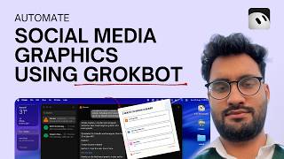 Grokbot Automates Social Media Graphics & Carousels