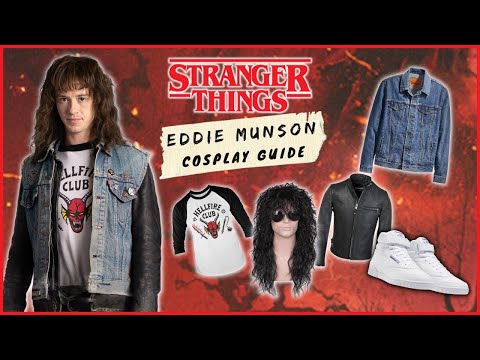 New Eddie Munson STRANGER THINGS Cosplay Costume I AM Mood Ring