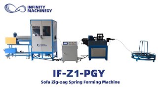 Sofa Zig-zag Spring Forming Machine - Infinity Machinery IF-Z1-PGY