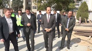 Başkan Altay Yenişehir Sosyal Tesisi Ve Lise Medeniyet Akademisi İnşaatını İnceledi