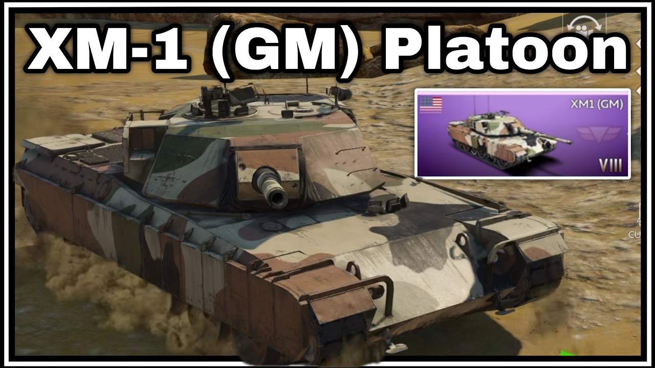 XM-1 (GM) Platoon Gameplay! | War Thunder Mobile - YouTube
