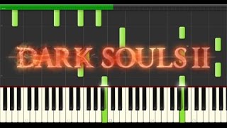 Dark Souls II - Menu Theme (Transcribed by Sebastien Skaf) (Piano Tutorial, Synthesia)