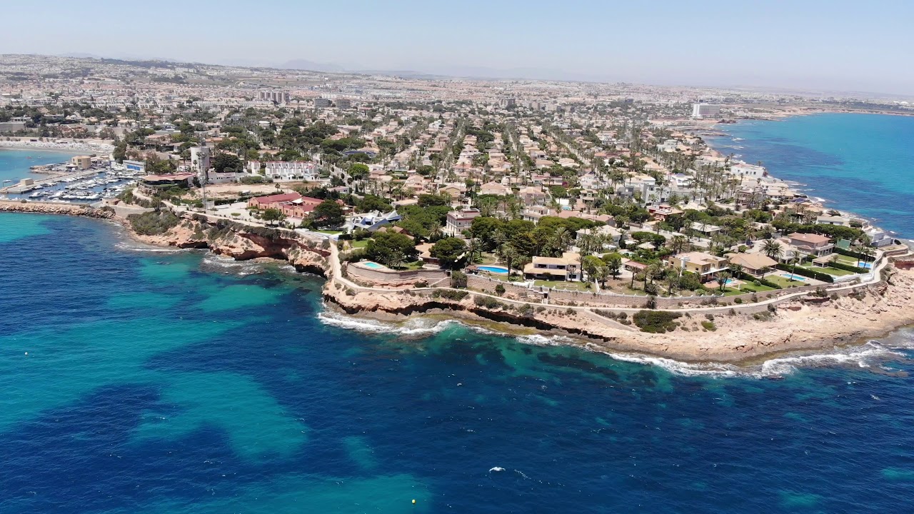 Cabo roig ,cala Kapitän, la Mata,mavic air 4K spain