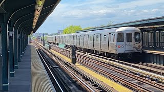 ⁴ᴷ⁶⁰ R46,R179,R211 A Train Action At 88 StreetBoyd Av 5/11/24