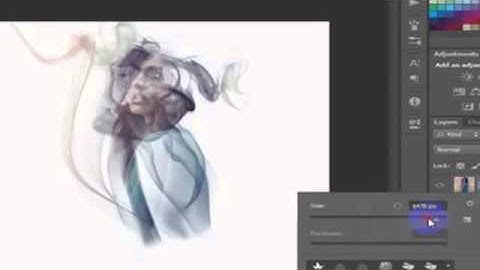 PhotoshopTutorial Photoshop Tutorial  Smoke Face Effect