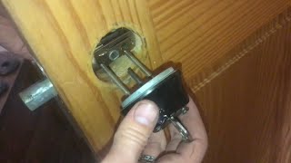 INSTALLING a double cylinder deadbolt “explaining how it works”