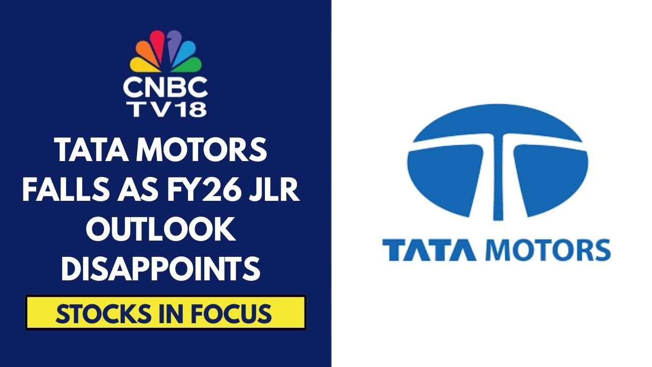 Tata Motors Slumps In Trade As JLR's FY26 Outlook Comes In Below Expectations | CNBC TV18