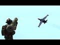 The Moment a Russian SU-25 is Shot Down by Anti-Air Gun on the Eastern Front #arma3 #shorts