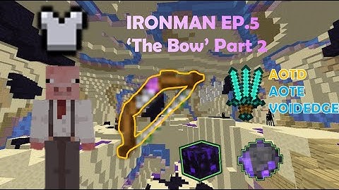 Ironman [5] The Juju bow Part 2 | Hypixel Skyblock