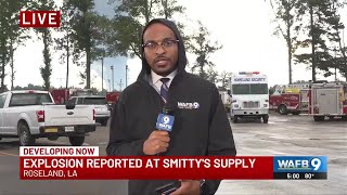 Updates given after explosion reported at Smitty s Supply in Roseland