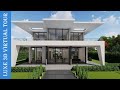 3D House Design: Ultra modern hi-tech home