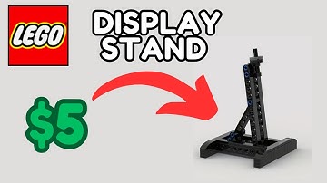 How to Build LEGO Display Stands