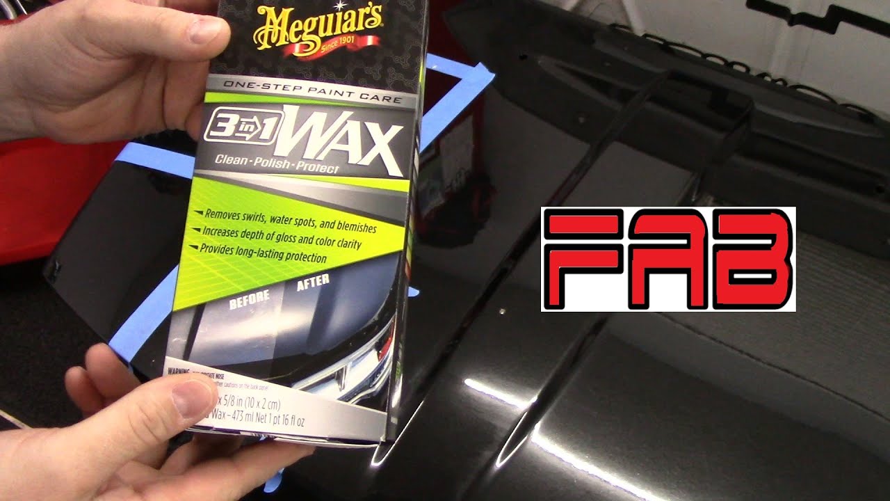 Meguiars Wax, 3 in 1