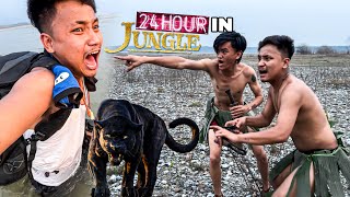 24hours In Jungle Challenge Gone Wrong 😰 @rocklama