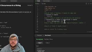 Python Solution for LeetCode Problem: Find Needle in a Haystack (Index of First Occurrence)