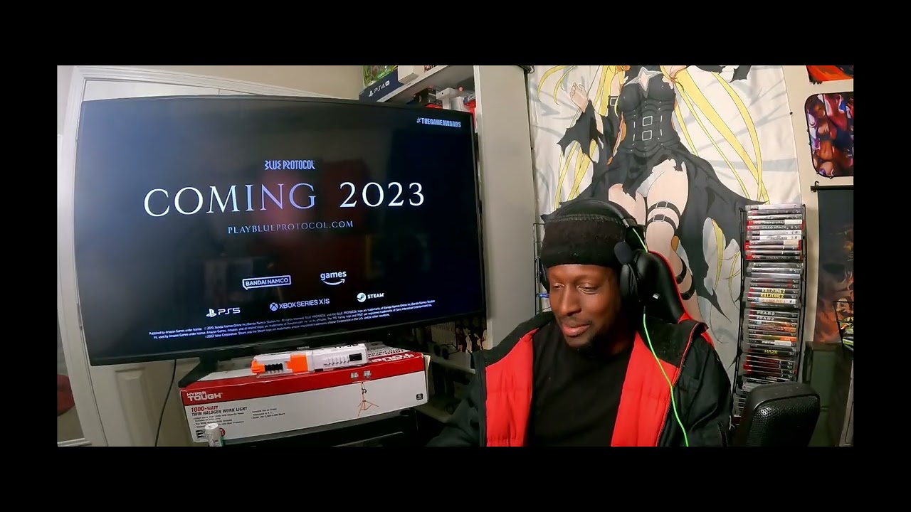 Blue Protocol   Reveal Trailer  The Game Awards 2022 PSYCHO CROSS REACTION