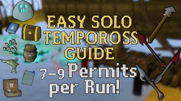 THE EASIEST SOLO TEMPOROSS GUIDE 7-9 Permits per Run! (READ DESCRIPTION)