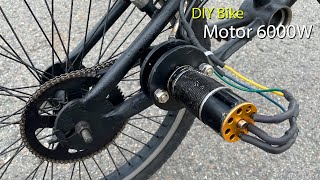 Chế xe đạp điện từ xe đạp phế liệu | Bicycles into electric bicycles