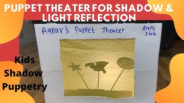 Kids Activity | How to make your own shadow puppet theatre | Shadow Puppetry | Shadow Puppets