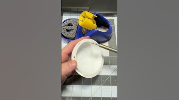 Inserting Magnets in 3D Printed Undersized Holes #shorts