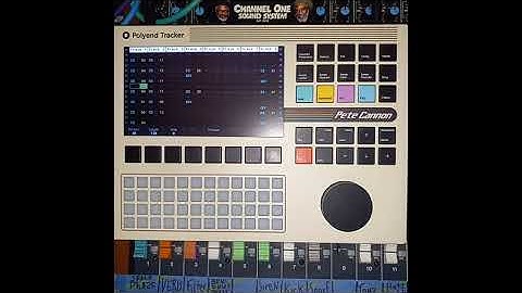 CONGO NATTY JUNGLIST RUFF SKETCH ON POLYEND TRACKER PETE CANNON AE