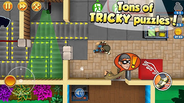 Robbery Bob 2: Double Trouble (Lvl.1-5) - iOS / Android - Gameplay Video Part 2