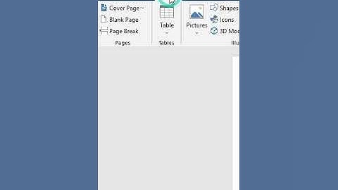 How to Add Pages in Microsoft Word.#shorts