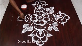 sankranthi chukkala muggulu designs 2021...10*2*2 dots