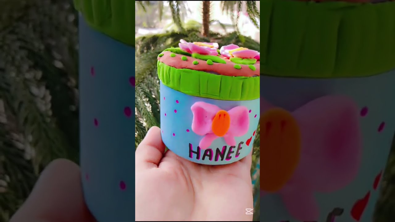 Clay art👍 Paper craft 🎀(decorative ideas)