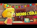 DECORO LA MIA ISOLA per NATALE SU ANIMAL CROSSING NEW HORIZONS (FORSE)