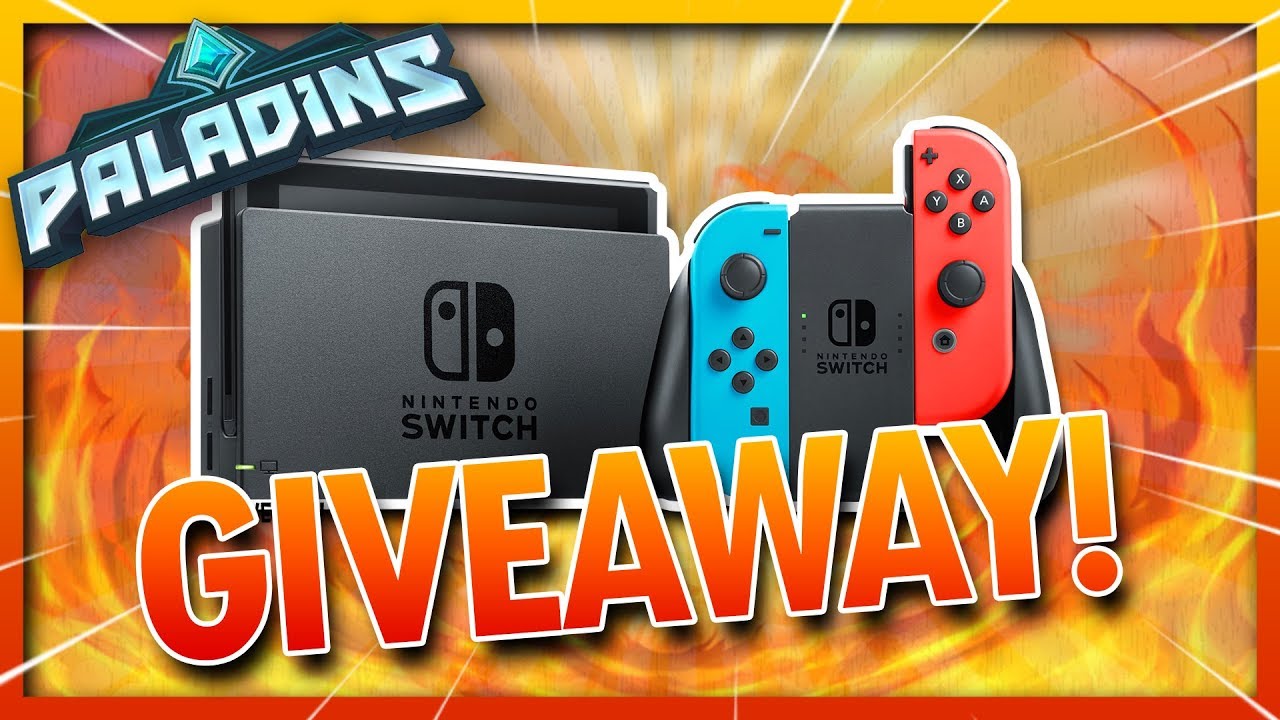 THE BIGGEST NINTENDO SWITCH GIVEAWAY (Paladins Funny Moments) - THE BIGGEST NINTENDO SWITCH GIVEAWAY (Paladins Funny Moments)