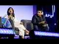 Byju raveendran and divya gokulnath conversation with deborah quazzo on stage x  asugsv 2022