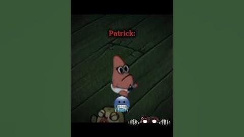 Everyone Cried... Except Patrick😐🥶 #spongebob #memes #shorts