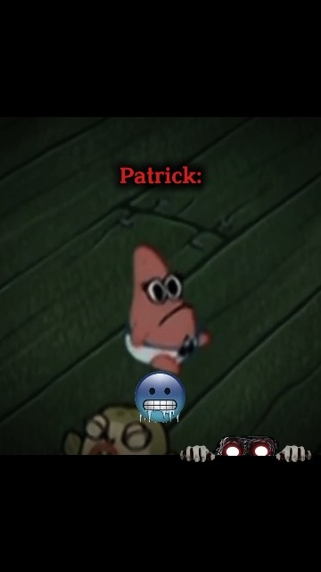 Everyone Cried... Except Patrick😐🥶 #spongebob #memes #shorts