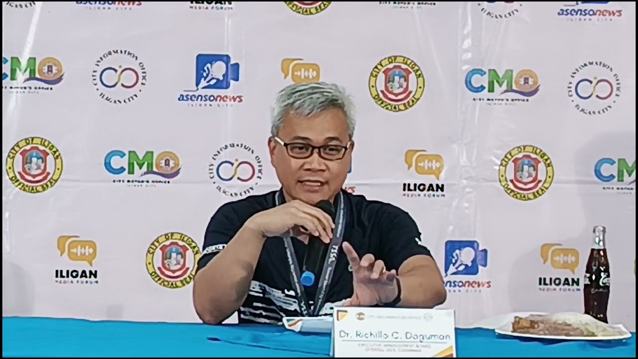 Dr. Daguman shares information on health program of the local government of Iligan city