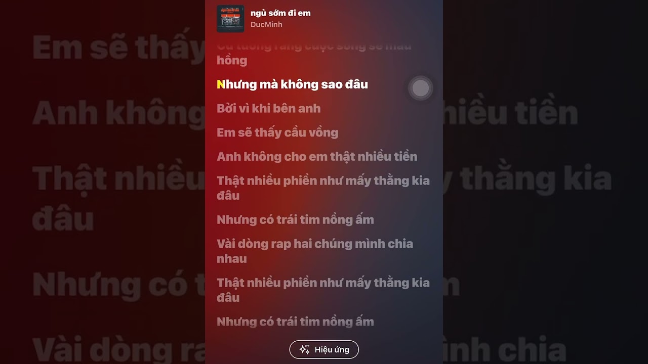 Ngủ Sớm Đi em - DucMinh Karaoke