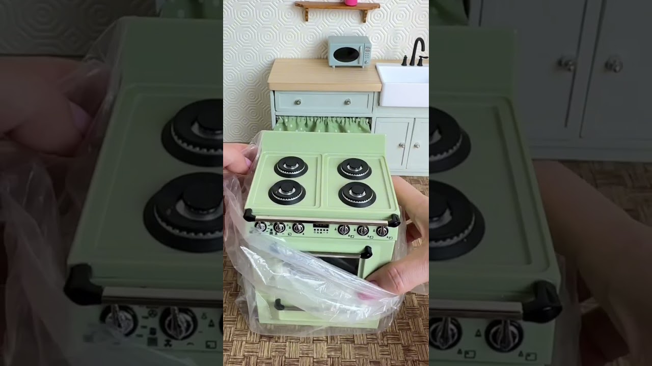 Miniature Kitchen Cooker Unboxing ✨ Miniature Interior