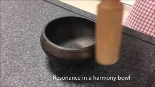 Resonance in a harmony bowl (NCPQ)