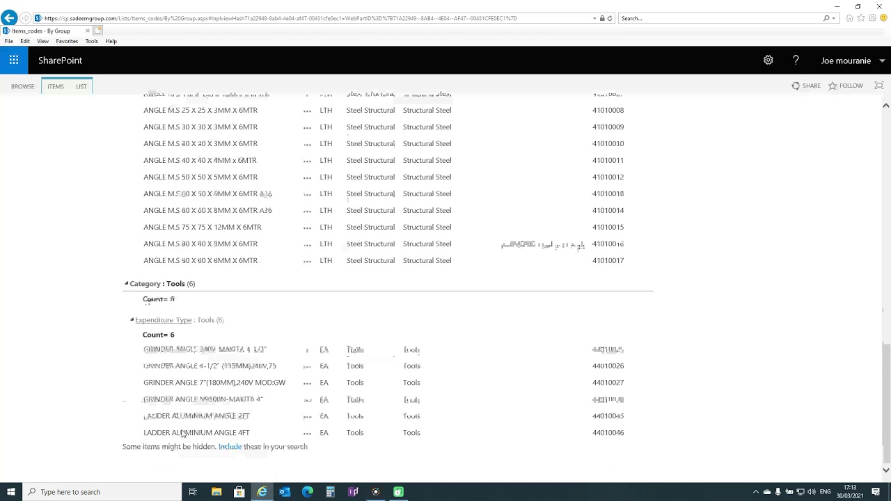 INVENTORY CODES STRUCTURE - YouTube