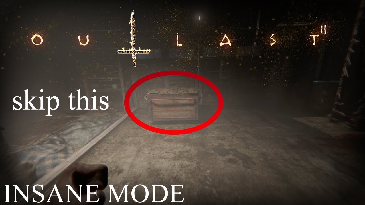 Out Last Inmate Model Outlast 2 - Cornfield Wheeled Box Skip - Insane Mode - YouTube