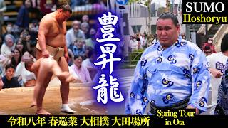 Did Hoshoryu let his guard down at the very end⁉️[Ota Spring Tour 2026 Grand Sumo]