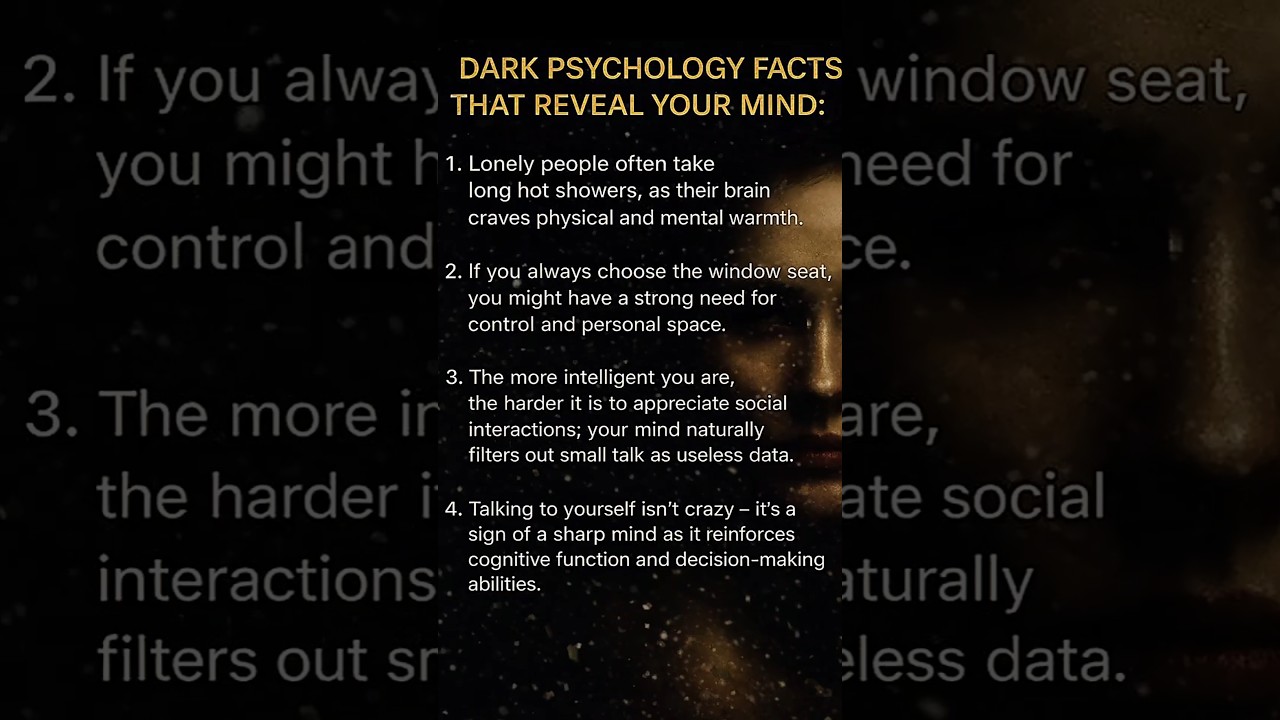 5 facts of dark psychology that will turn your brains around🧠😈