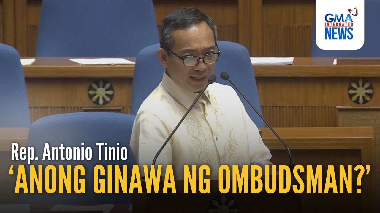 Anong ginawa ng Ombudsman? - Rep. Antonio Tinio | GMA Integrated News ...