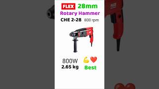 FLEX CHE 2-28 SDS-plus 800W 28mm Rotary Hammer Drill Machine | Best 28mm Rotary Hammer Drill Machine