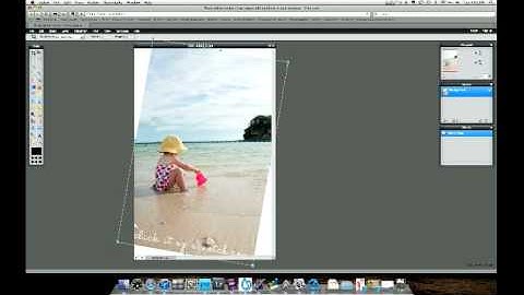 Straighten an image using Pixlr.mov