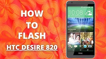 How to flash HTC Desire 820 SP Flash Tool | Tutorial