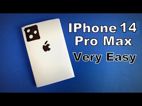 How to Make a Paper IPhone 13 Pro Max DIY | Origami IPhone | Easy Origami ART