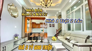 Nhà Đẹp Cần Thơ Chính Chủ | NHÀ BÁN CẦN THƠ - 2 LẦU HẺM 3-4 NGUYỄN VĂN CỪ - TẶNG FULL NỘI THẤT