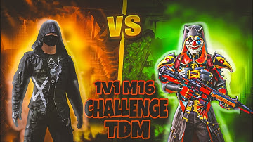 random player challenge me 1v1 TDM match |with m4 😱 BGMI best TDM player @Gaming_nikola